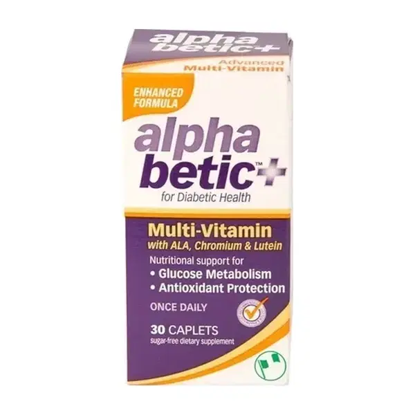 Alpha Betic Once Daily Multivitamin For Diabetics