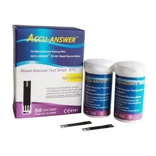 Accu-Answer Blood Glucose Test Strip